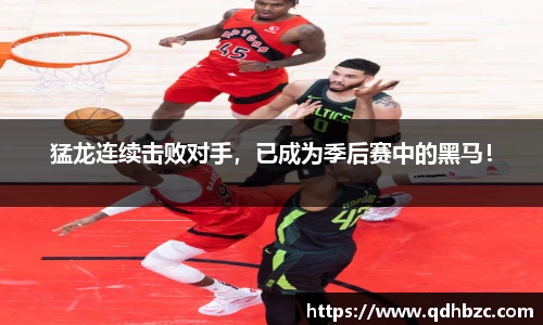 猛龙连续击败对手，已成为季后赛中的黑马！
