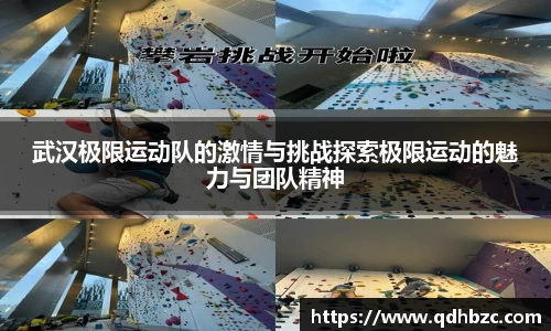 武汉极限运动队的激情与挑战探索极限运动的魅力与团队精神