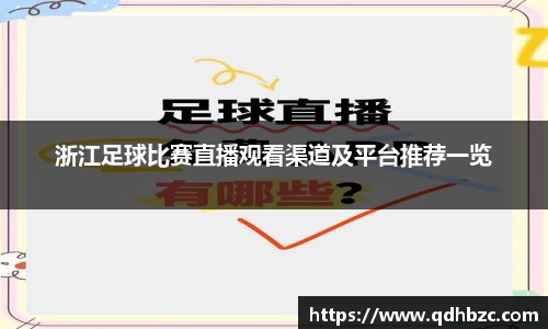 浙江足球比赛直播观看渠道及平台推荐一览