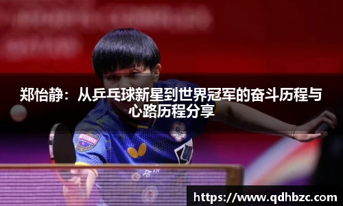 郑怡静：从乒乓球新星到世界冠军的奋斗历程与心路历程分享